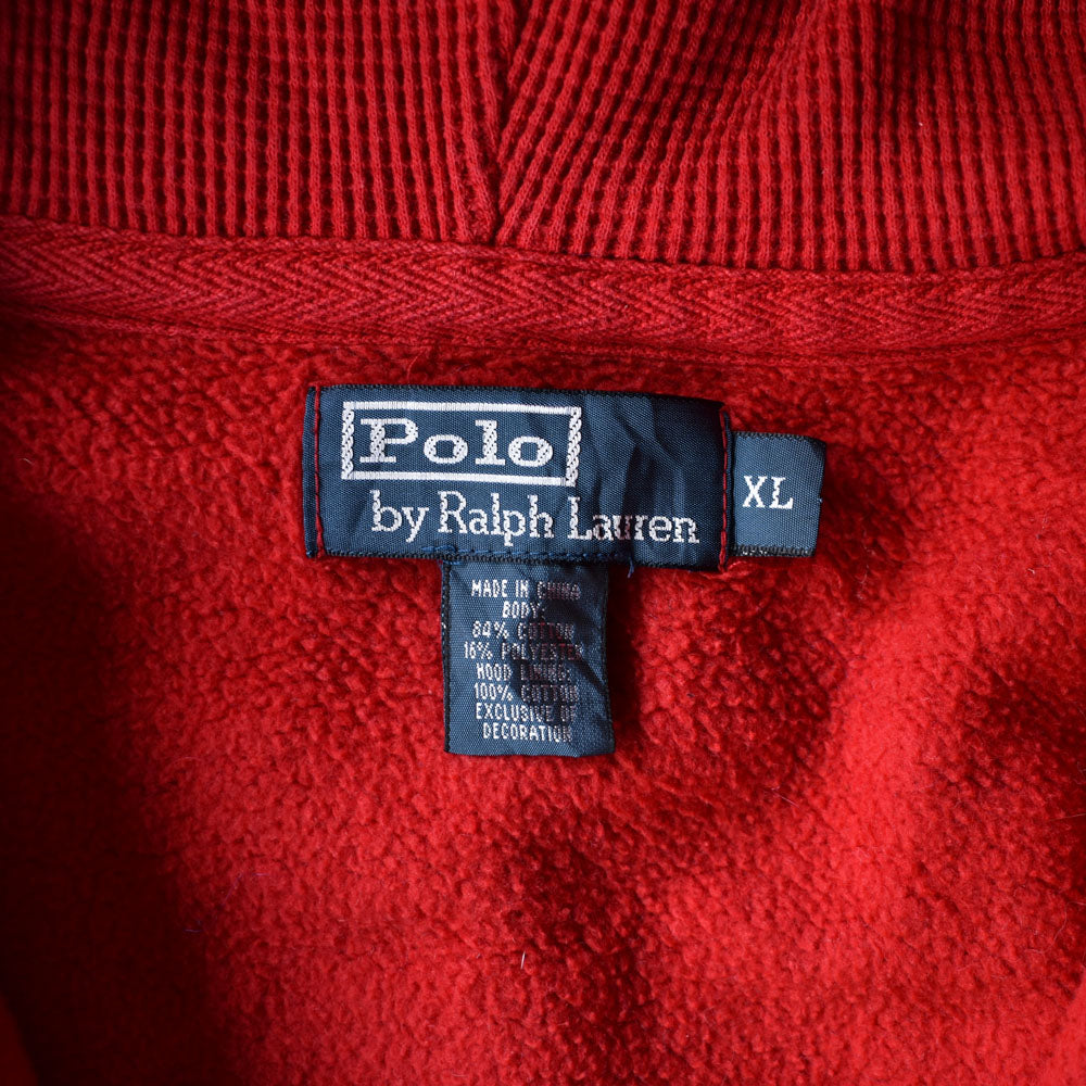 Polo Ralph Lauren/ポロ ラルフローレン RED フルジップパーカー　230305