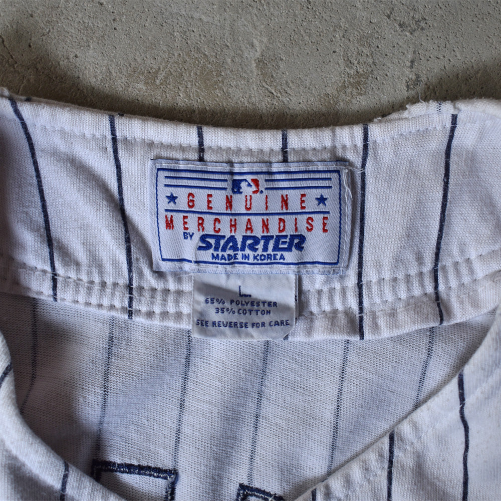 90's　MLB Seattle Mariners/シアトル・マリナーズ “Ken Griffey Jr. #24” STARTER ベースボールシャツ　220918