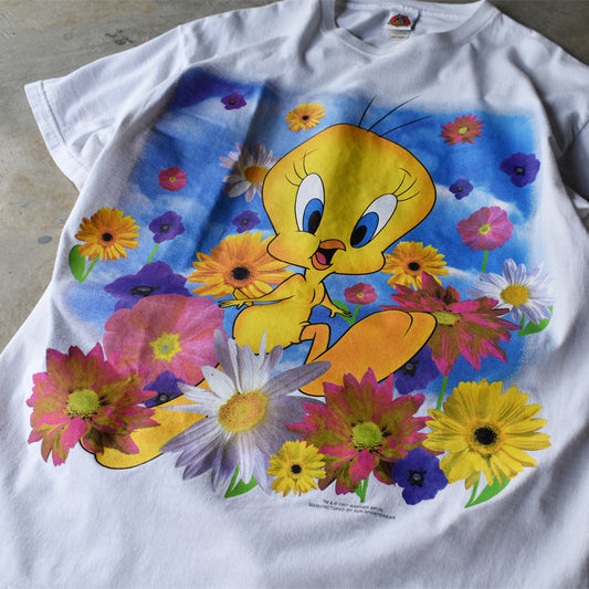 90's Looney Tunes/ルーニー・テューンズ ”TWEETY” Tee 220830