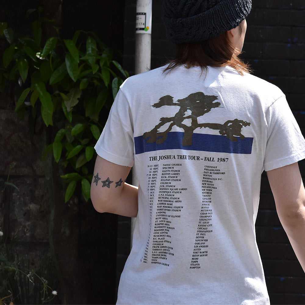 80's　U2　"THE JOSHUA TREE" Tour Tee　230421H
