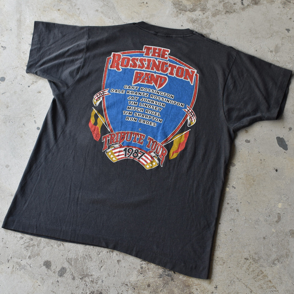 80's　THE ROSSINGTON BAND “TRIBUTE TOUR 1987” Tee　USA製　220627