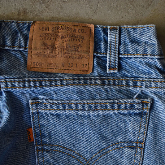90’s Levi's オレンジタブ! 505 ストレート デニムパンツ USA製 221226