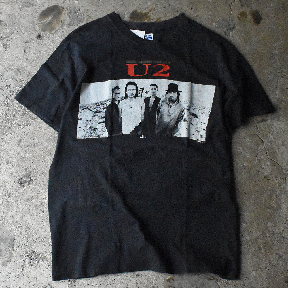 【vintage】1991 U2 ツアーTシャツ\n　シングルステッチvintageアメリカ製