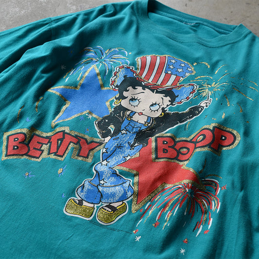 90's　Betty Boop/ベティ・ブープ ラメプリント！ Tee　220706