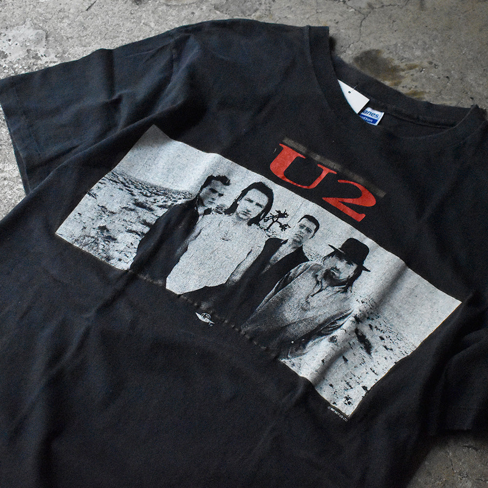80's　U2　"The Joshua Tree" Fall 1987 Tour Tee　220819H