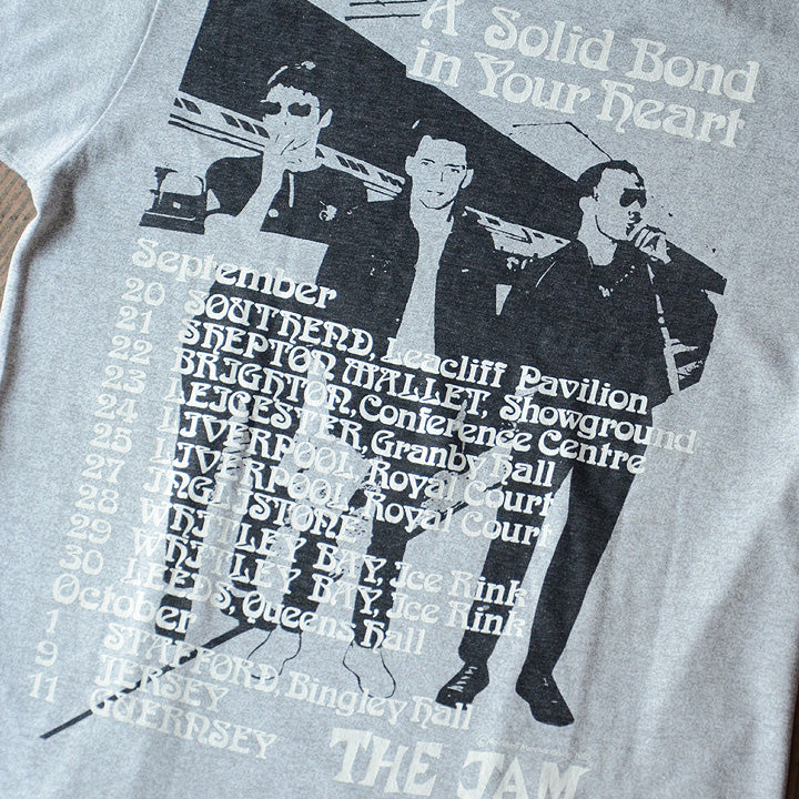80's　The Jam　"A Solid Bond In Your Heart" ツアーTシャツ　コピーライト入り　