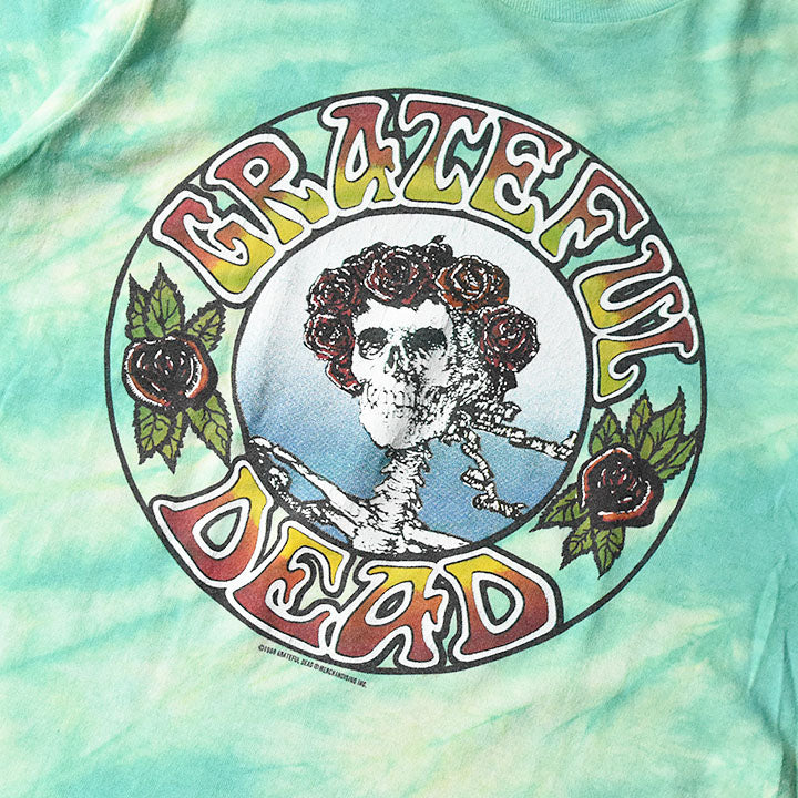 80's Grateful Dead/グレイトフル・デッド　スカルローズ　タイダイTシャツ　コピーライト入り