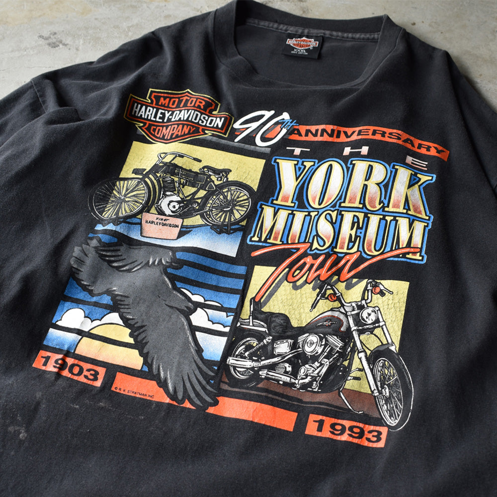 90's　Harley-Davidson/ハーレー・ダビッドソン "HD MUSEUM TOUR" Tee　USA製　220830