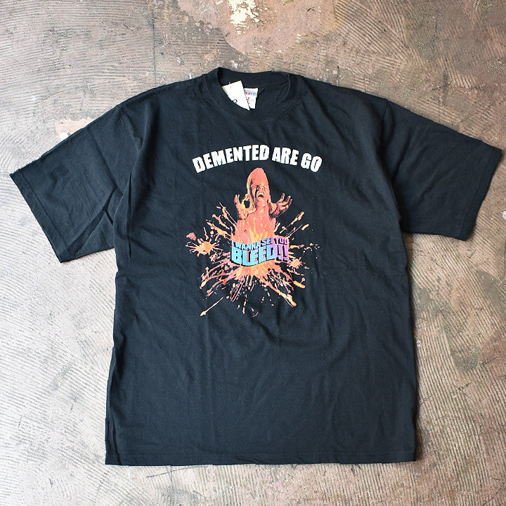 90's　DEMENTED ARE GO！/ディメンテッド・アー・ゴー　"I Wanna See You Bleed"Tシャツ　