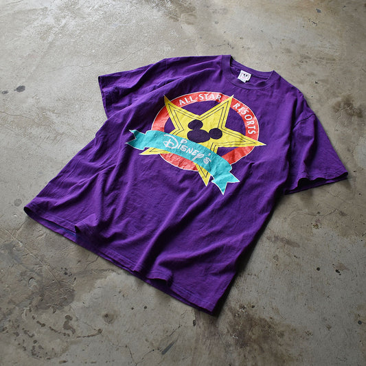90's Disney/ディズニー “ALL STAR RESORT Disney” Tee USA製 230326