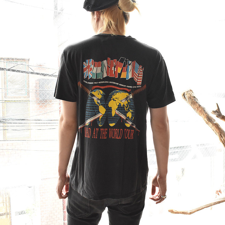 90's　Lynch Mob/リンチ・モブ　"Wicked Sensation"ワールドツアーTシャツ　コピーライト入り　USA製　