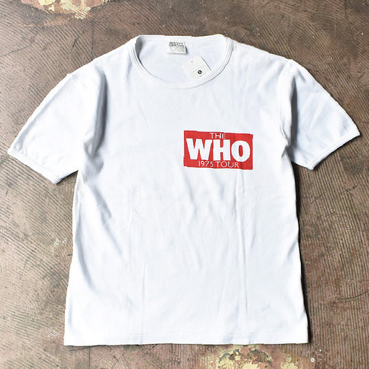 70's　THE WHO/ザ・フー 1975ツアーTシャツ　ヨーロッパ製　