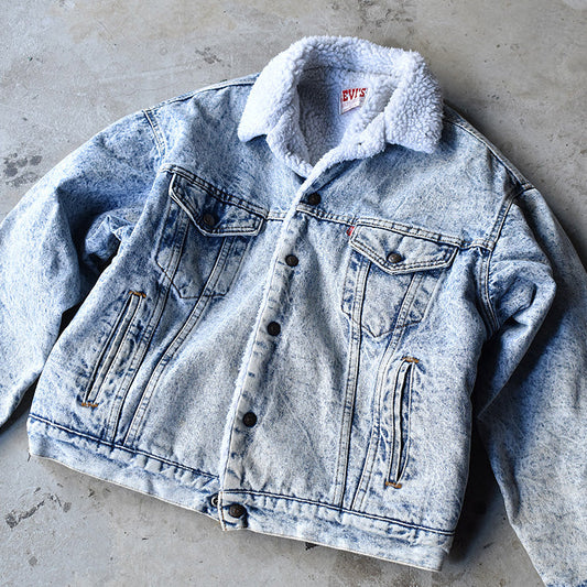 90’s Levi's デニムボアジャケット USA製 221228