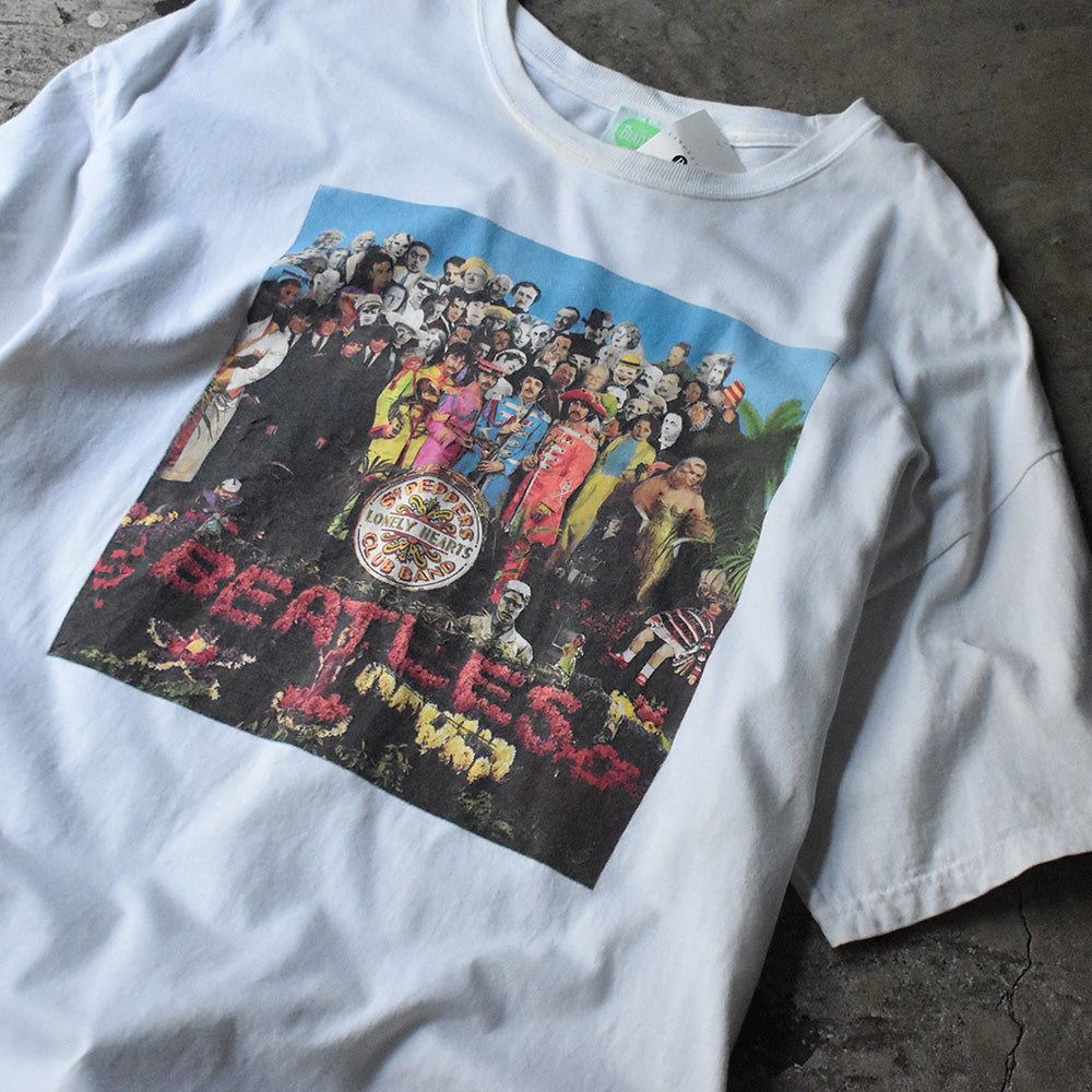 ザ・ビートルズ Sgt. Pepper's Lonely Hearts Club Band ジャケットプリント Tシャツ 2005年 古着