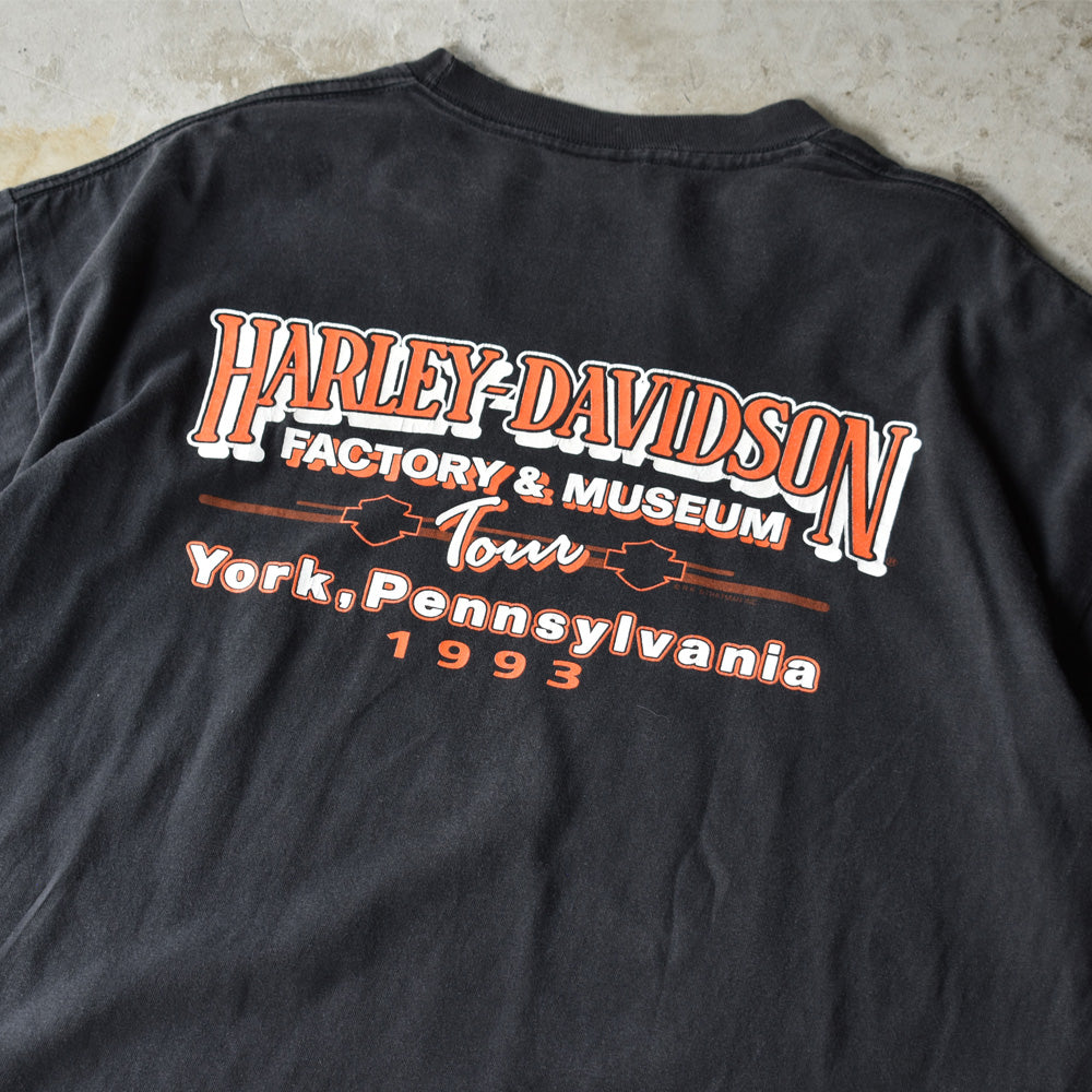 90's　Harley-Davidson/ハーレー・ダビッドソン "HD MUSEUM TOUR" Tee　USA製　220830