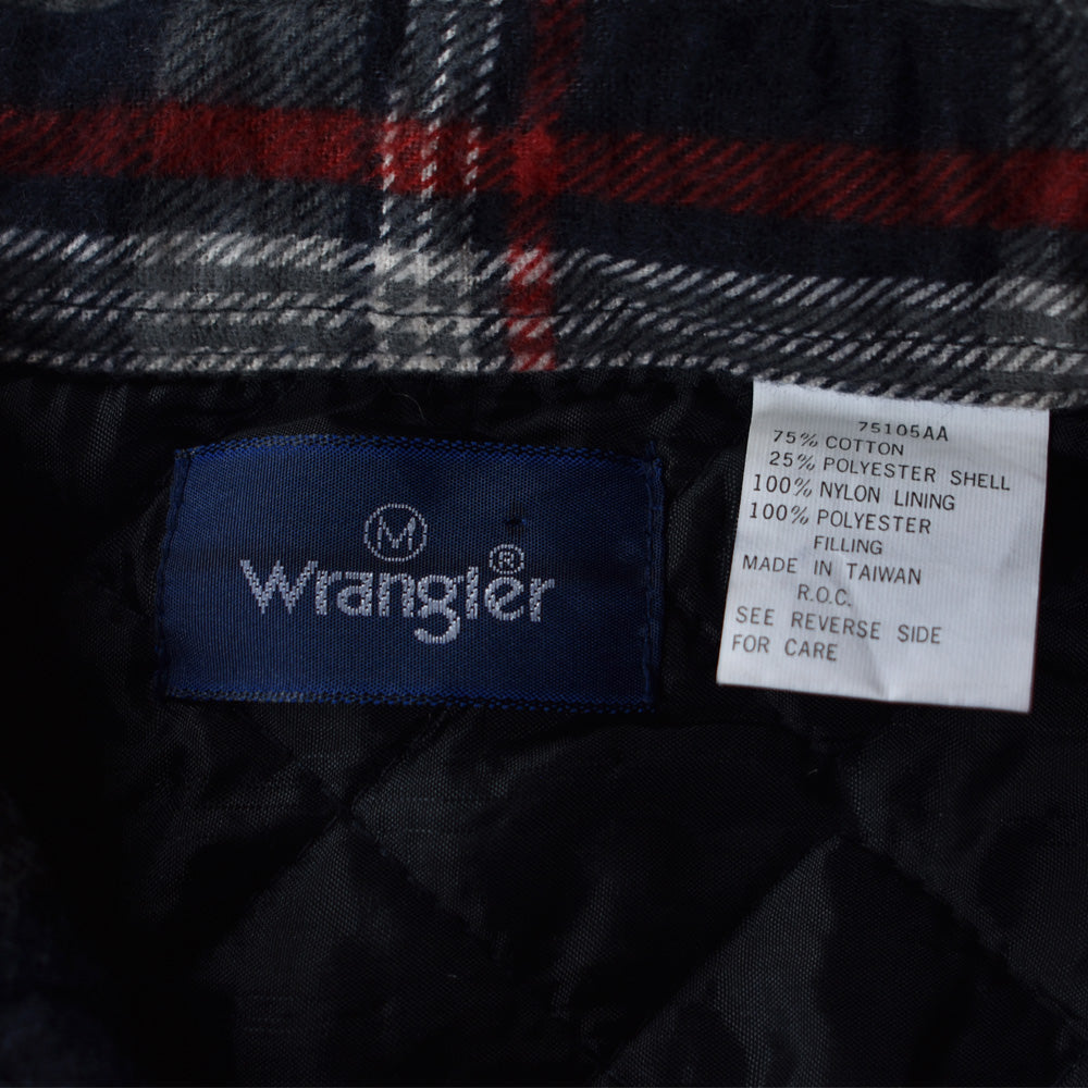90's　Wrangler/ラングラー キルティングネル　USA製　221008