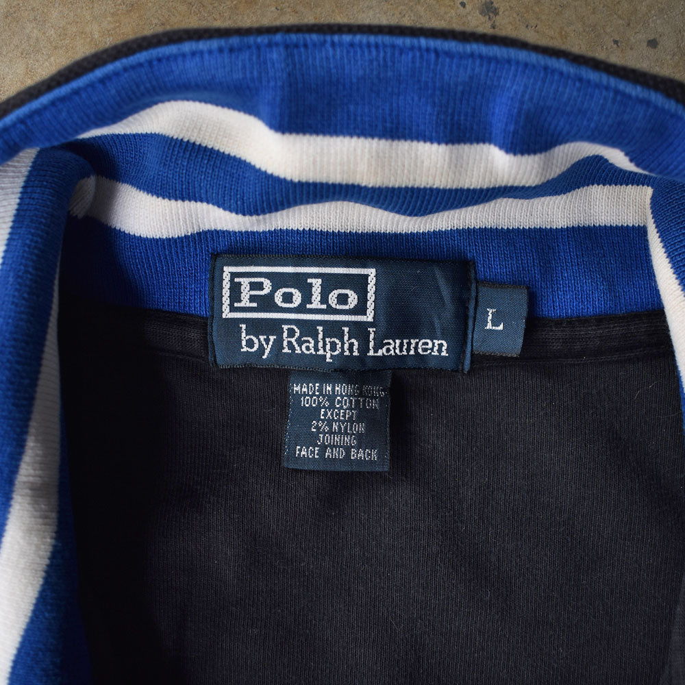 90's　Polo Ralph Lauren/ポロ ラルフローレン 鹿の子 ジャージ トラックジャケット　230318