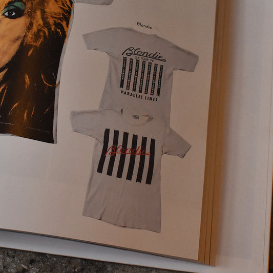 70's　Blondie/ブロンディ　"Parallel Lines" UK Tour Tee　"Couleurshirt掲載"　230108H