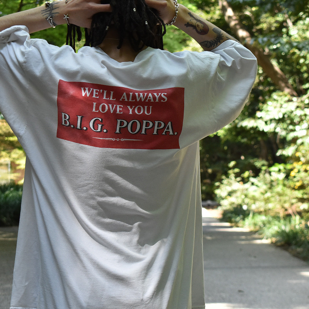 90's　The Notorious B.I.G./ノトーリアス・B.I.G.　"Big Poppa" Rap Tee　230401H