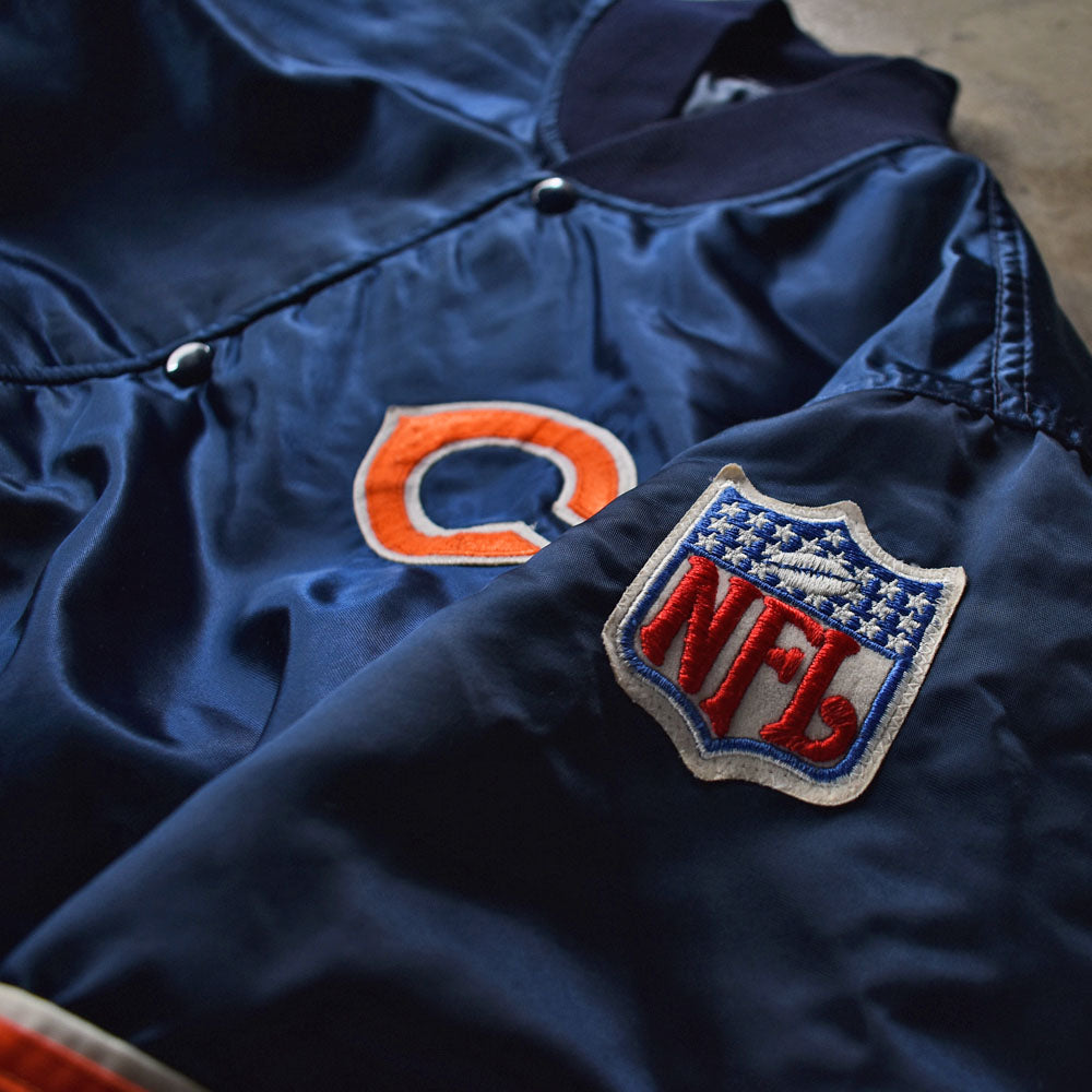 90's　STARTER/スターター "NFL Chicago Bears/シカゴ・ベアーズ" ナイロン アワードジャケット　230319