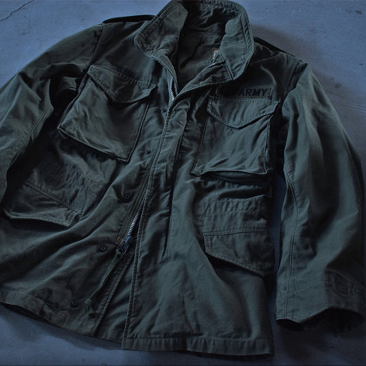 60’s U.S.ARMY アルミジップ ライナー付き XSmall-Regular　M-65 フィールドジャケット 230106