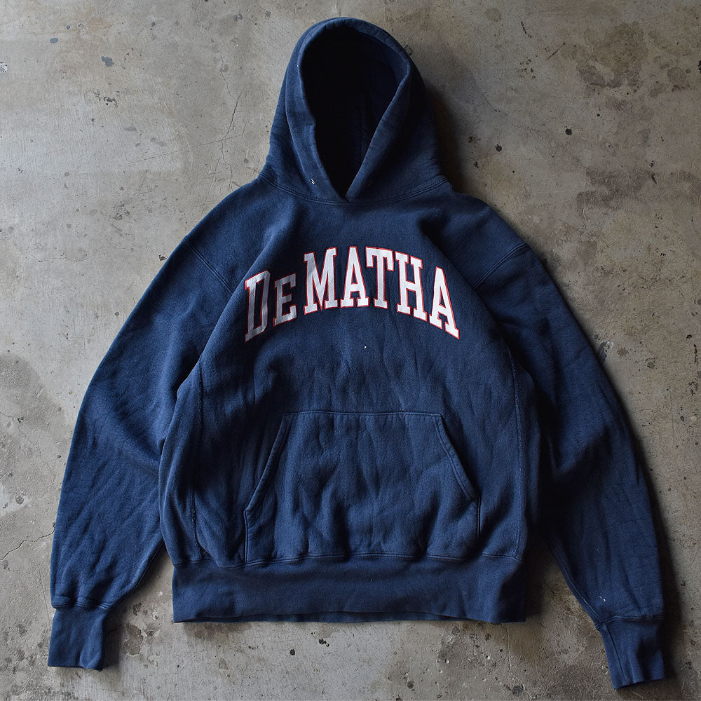 90's　The cotton exchange “De MATHA” リバースタイプ パーカー　USA製　230304