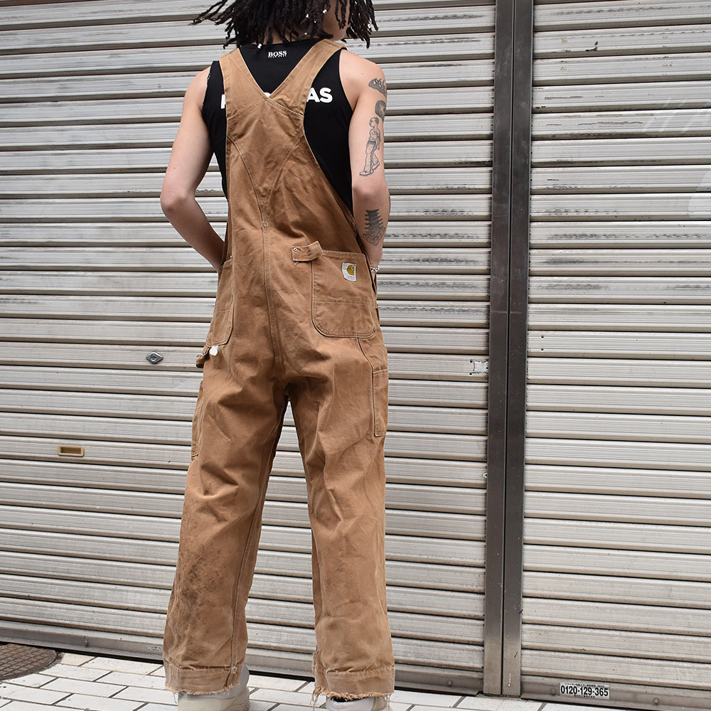 70's Carhartt/カーハート プリントタグ ダブルニー ダック