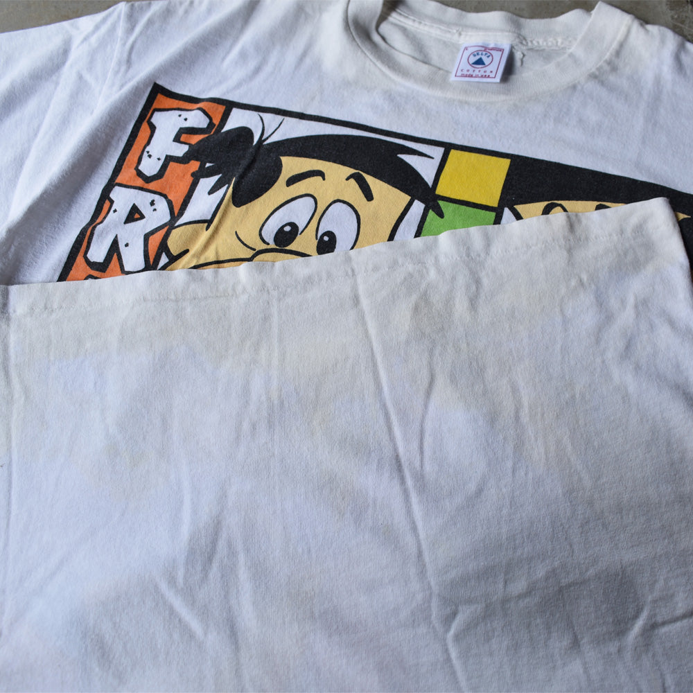 90’s　The Flintstones/原始家族フリントストーン “FRED” Tee　USA製　220822