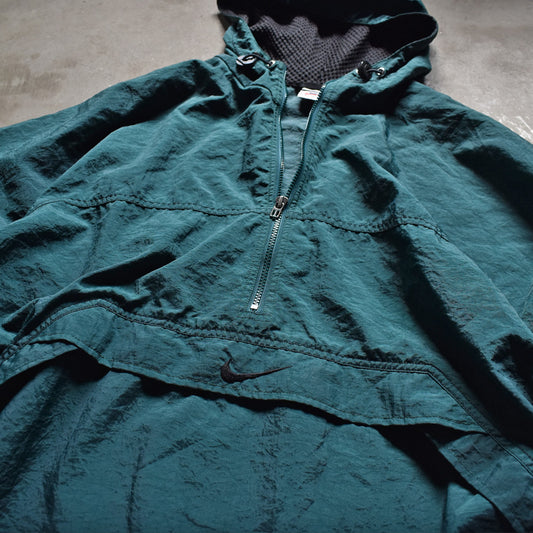 90's NIKE ハーフジップ ナイロン アノラックパーカー 230413