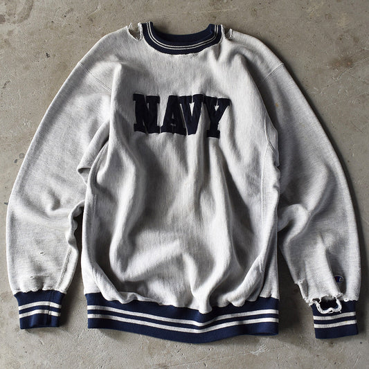 90's Champion “U.S.NAVY” リバースウィーブ スウェット USA製 220516H