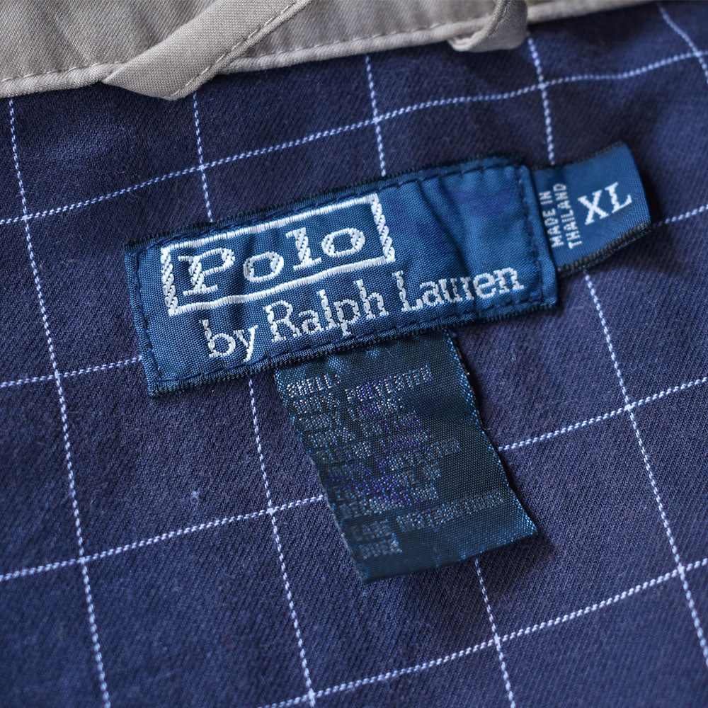 90's　Polo Ralph Lauren/ポロ ラルフローレン チェックライナー スイングトップジャケット　230323