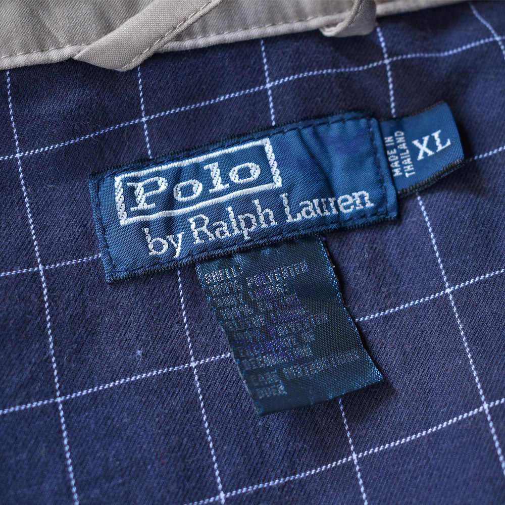 90's　Polo Ralph Lauren/ポロ ラルフローレン  チェックライナー スイングトップジャケット　230323
