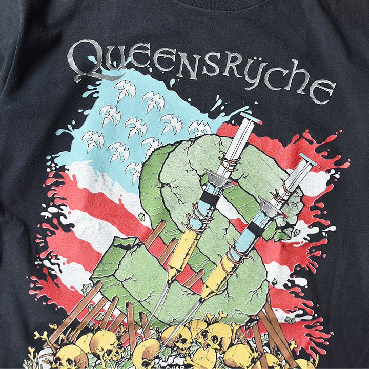 90's　Queensryche×パスヘッド　"Empire"ワールドツアーＴシャツ　210807