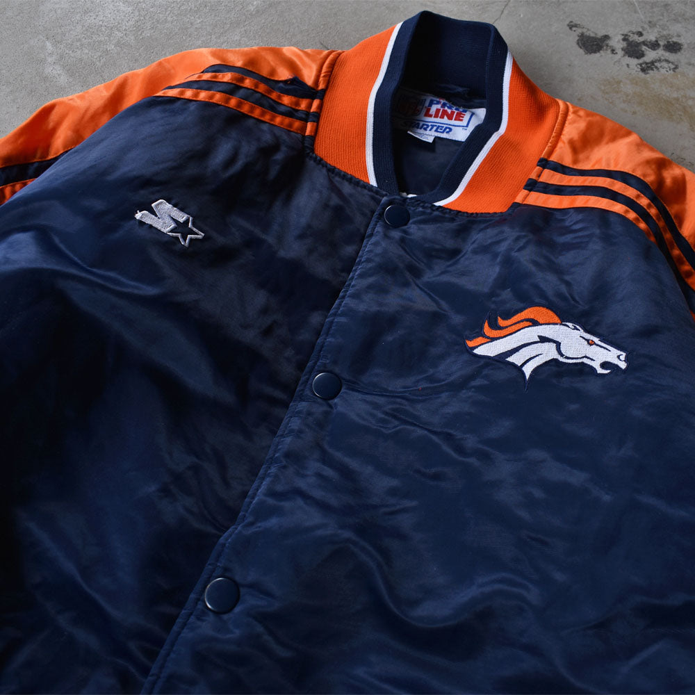 90's STERTER "NFL Denver Broncos" スタジャン アワードジャケット 230120