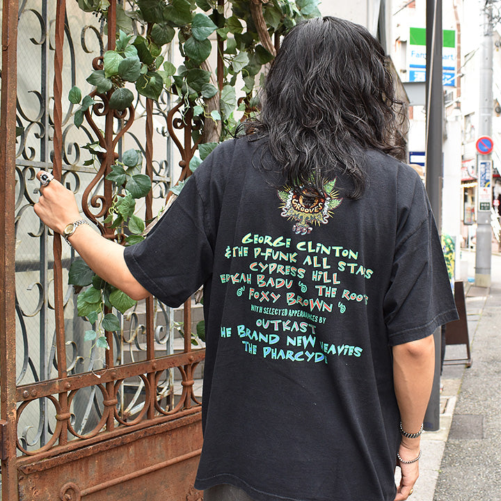 90's　"Smokin Grooves"ツアー George Clinton/P-FUNK/Cypress Hill.... Tシャツ　210812