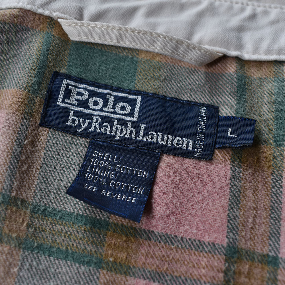 Polo Ralph Lauren/ポロ ラルフローレン  チェックライナー スイングトップジャケット　230326