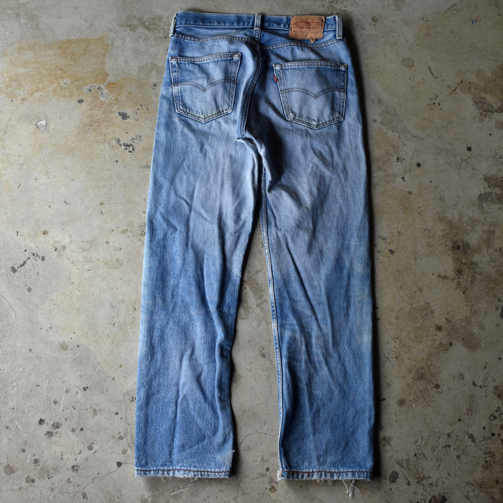 Levi's 501 ダメージデニム