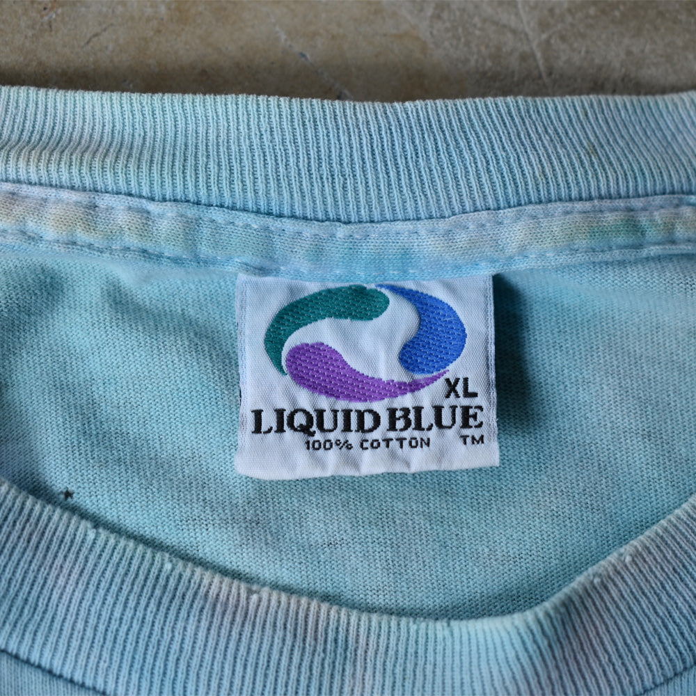 90’s　LIQUID BLUE/リキッド・ブルー ”sea animals” アニマルプリントTee　USA製　220814