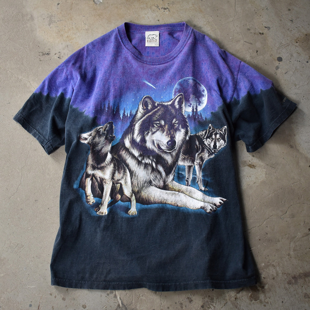 【安い即納】あいみょん着用 Habitat Nature Wolf Tee XL Tシャツ トップス