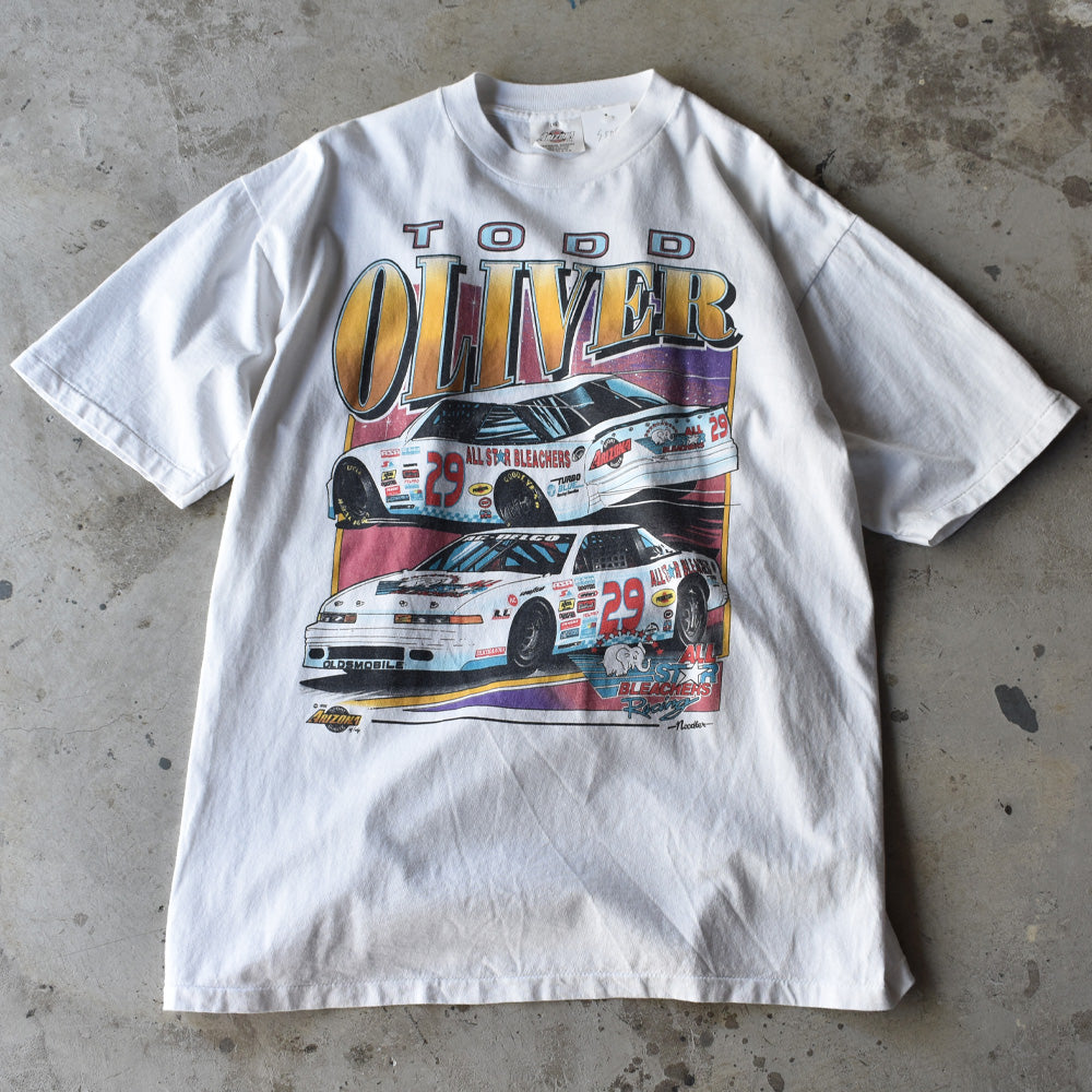 90's　“TODD OLIVER” レーシング Tee　USA製　220627