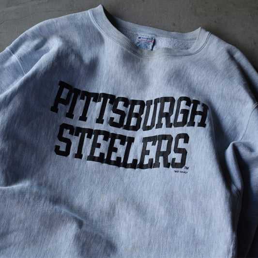 90’s Champion “NFL Pittsburgh Steelers” 3XLサイズ！ RWスウェット 221109