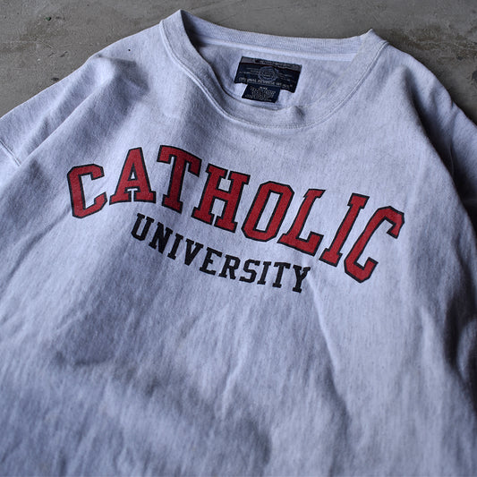 Y2K Champion “Catholic University” XXLサイズ! RWスウェット 221130