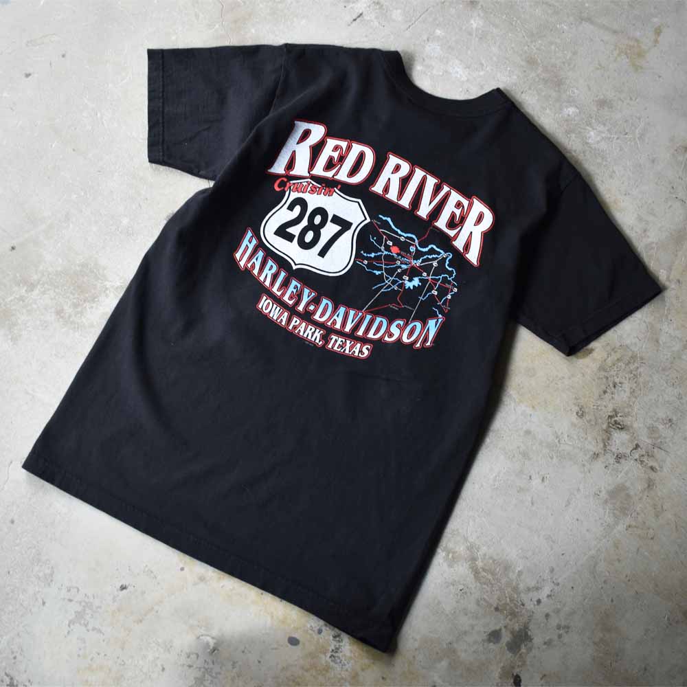 Y2K　Harley-Davidson/ハーレー・ダビッドソン “ROAD” Tee　USA製　220818