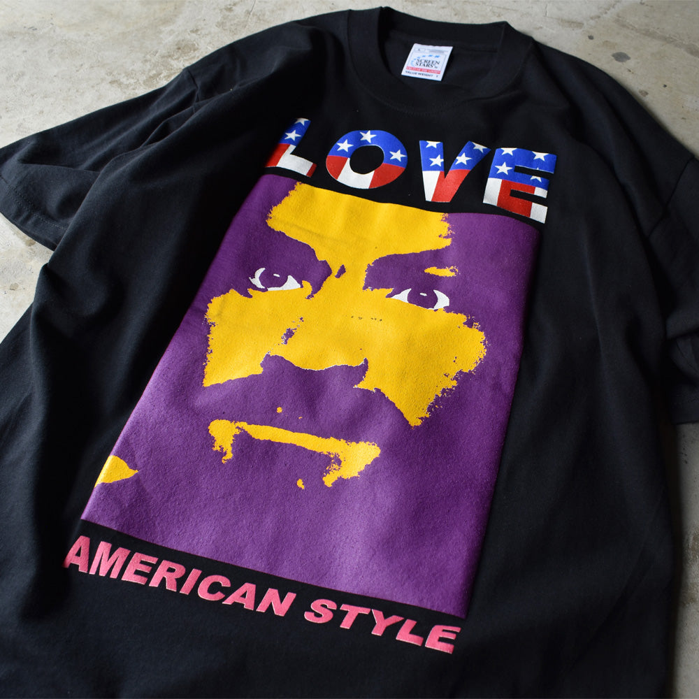 90's　デッドストック！ Frank Kozik “CHARLES MANSON” アート Tee　EURO製　220820