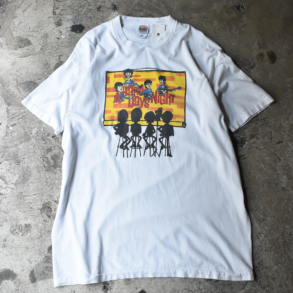 90's　The Beatles/ビートルズ 　"A Hard Day's Night" Tee　220721H　
