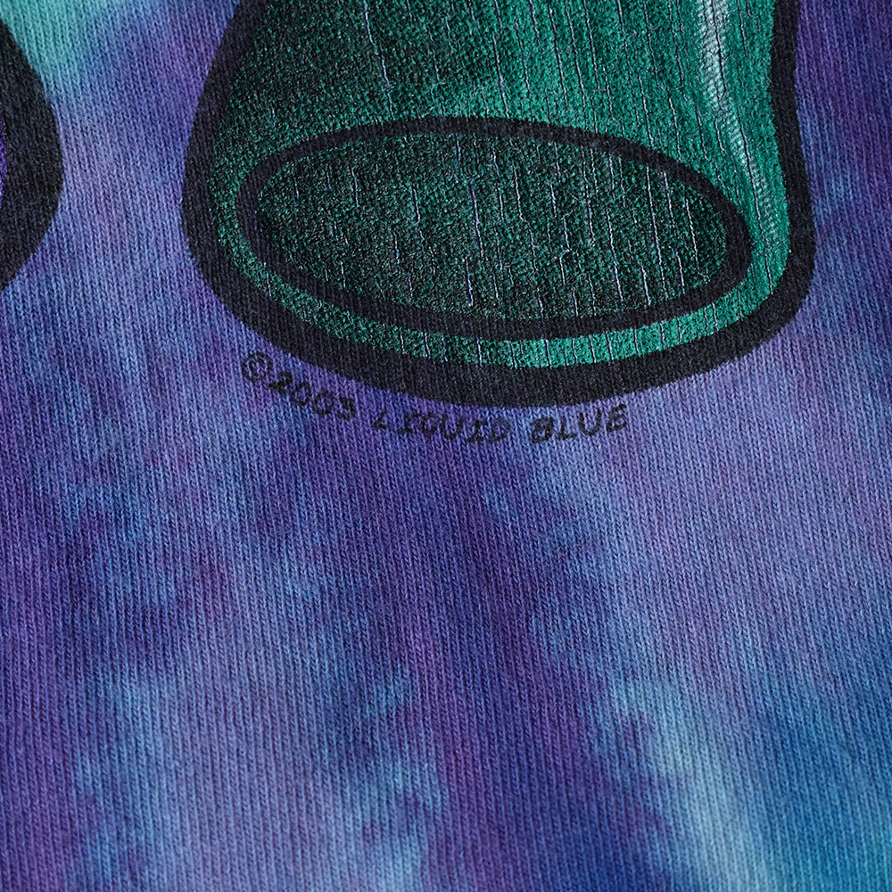 Y2K　LIQUID BLUE/リキッド・ブルー　"mushroom" タイダイTee 　USA製　220622H