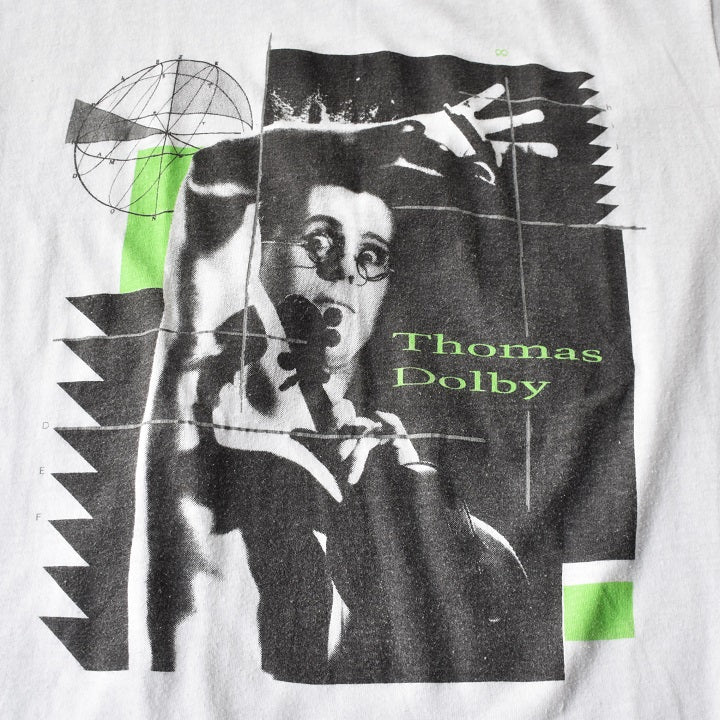 80‘s THOMAS DOLBY/トーマスドルビー　"Blinded By Science”　Ｔシャツ　