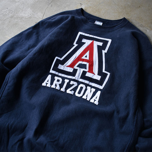 90’s Champion “ARIZONA” ワッペン刺繍 RWスウェット 221024