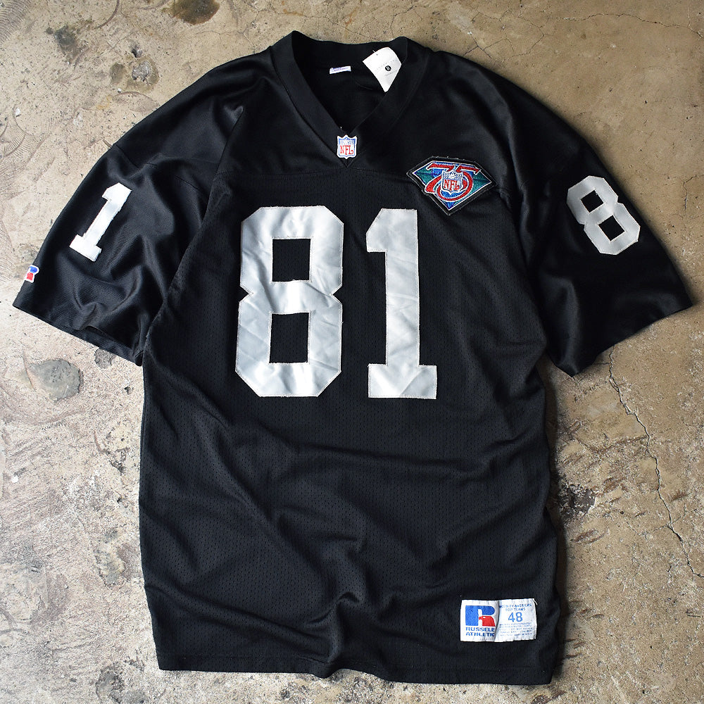 90's　NFL　"National Football League 75th Anniversary"  Football shirt　USA製　220510