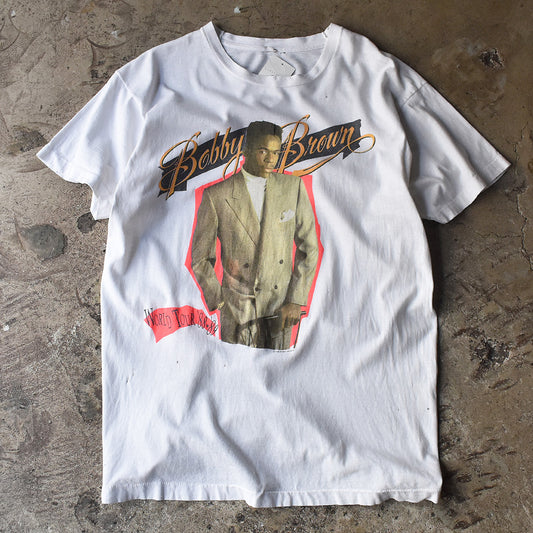 80’s Bobby Brown "World Tour" Tシャツ 220511